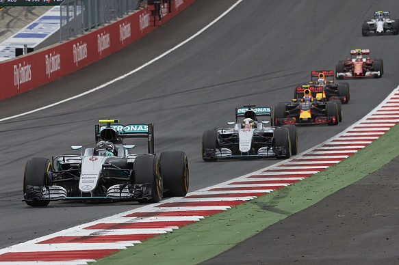 Mercedes, Red Bull, Ferrari, F1 2016