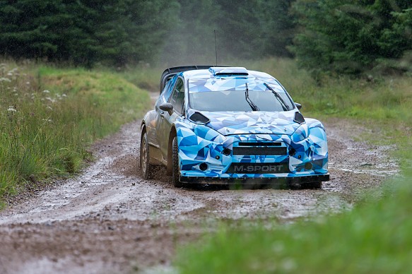 M-Sport 2017 WRC test