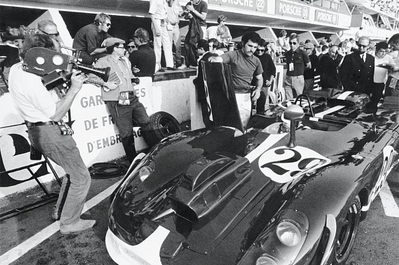 Le Mans filming 1970 Steve McQueen Le Mans filming 1970 Steve McQueen