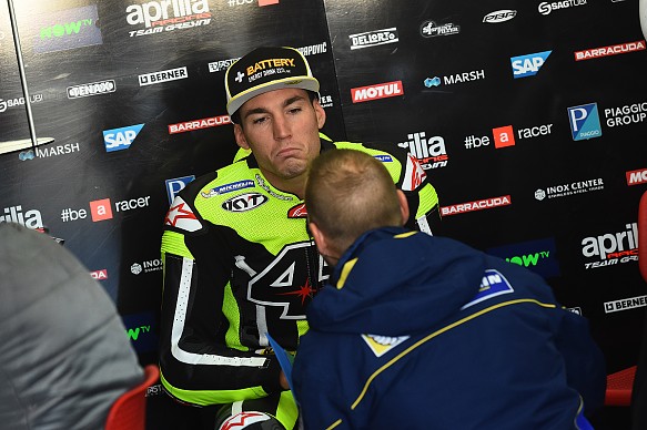 Aleix Espargaro Aprilia MotoGP testing 2016