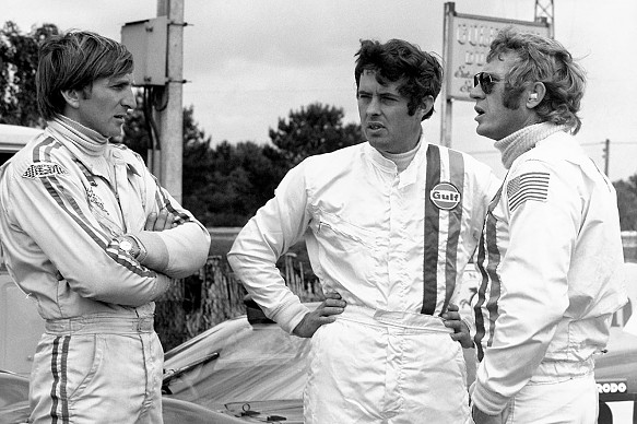 Steve McQueen Derek Bell LE Mans film Steve McQueen Derek Bell LE Mans film