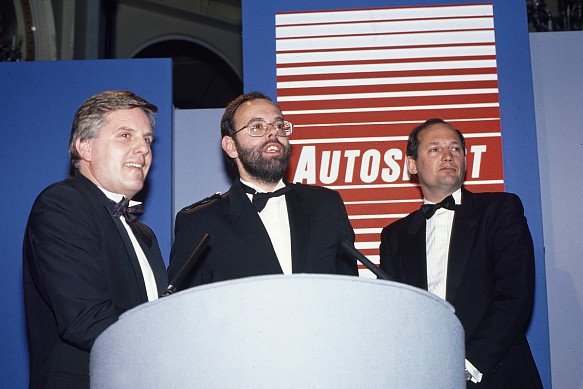 Steve Rider Peter Foubister Ron Dennis Autosport Awards
