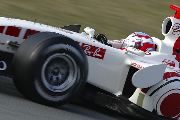 Carroll, BAR, F1 testing