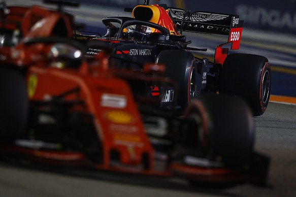 Vettel Verstappen Singapore Grand Prix 2019 Vettel Verstappen Singapore Grand Prix 2019