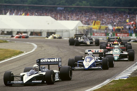 Brabham Ligier Benetton Ferrari Lotus F1 1986 Brabham Ligier Benetton Ferrari Lotus F1 1986