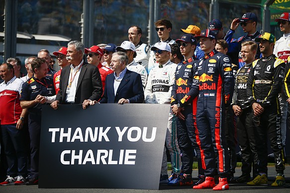 Charlie Whiting tribute Charlie Whiting tribute