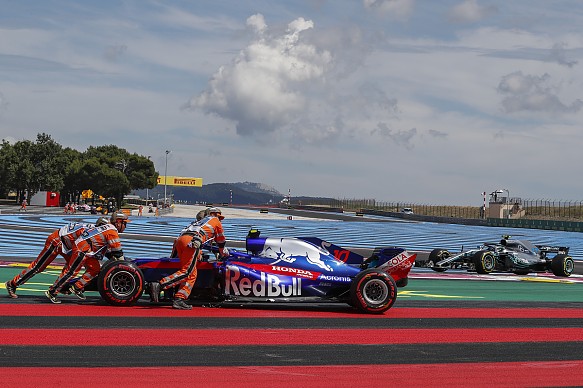 Pierre Gasly crash French GP 2018 Pierre Gasly crash French GP 2018