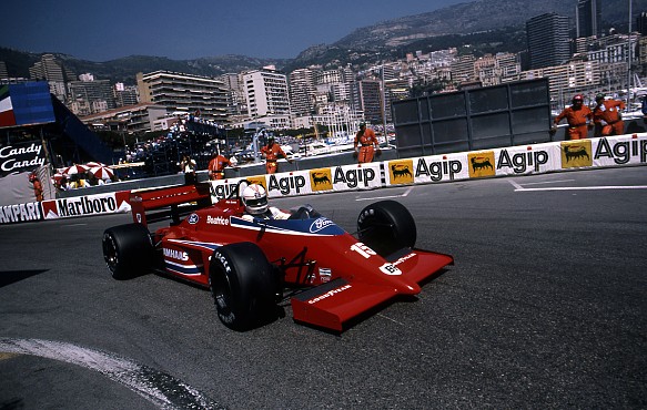 Alan Jones Monaco GP 1986 Alan Jones Monaco GP 1986