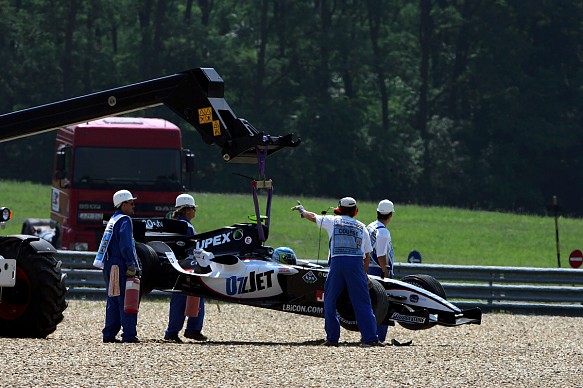 Chanoch Nissany Minardi Hungarian Grand Prix 2005 Chanoch Nissany Minardi Hungarian Grand Prix 2005