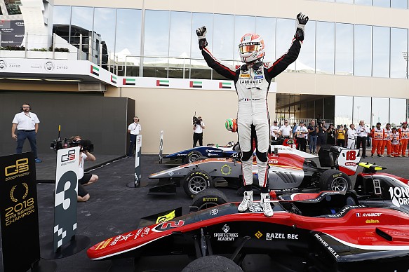 Anthoine Hubert wins GP3 title 2018 Anthoine Hubert wins GP3 title 2018