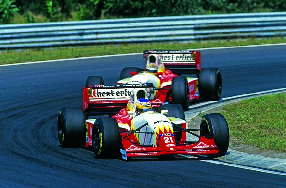 Luca Badoer 1993 Lola Scuderia-Italia Hungarian Grand Prix Luca Badoer 1993 Lola Scuderia-Italia Hungarian Grand Prix