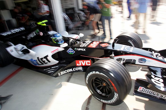 Chanoch Nissany Minardi Hungarian Grand Prix 2005 Chanoch Nissany Minardi Hungarian Grand Prix 2005
