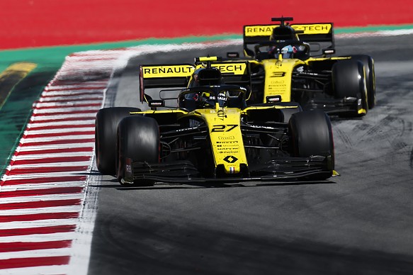 Hulkenberg Ricciardo Red Bull Ring F1 2019 Hulkenberg Ricciardo Red Bull Ring F1 2019