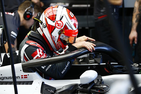 Kevin Magnussen Haas Halo Kevin Magnussen Haas Halo
