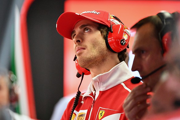 Antonio Giovinazzi Ferrari Antonio Giovinazzi Ferrari