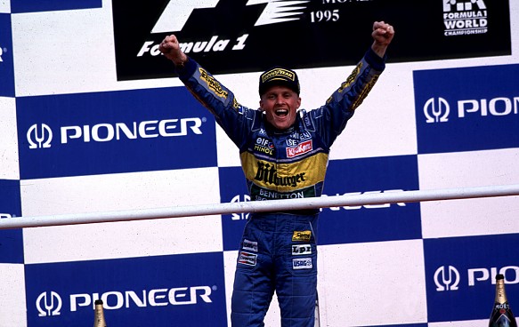 Johnny Herbert Benetton 1995 Italian Grand Prix Johnny Herbert Benetton 1995 Italian Grand Prix