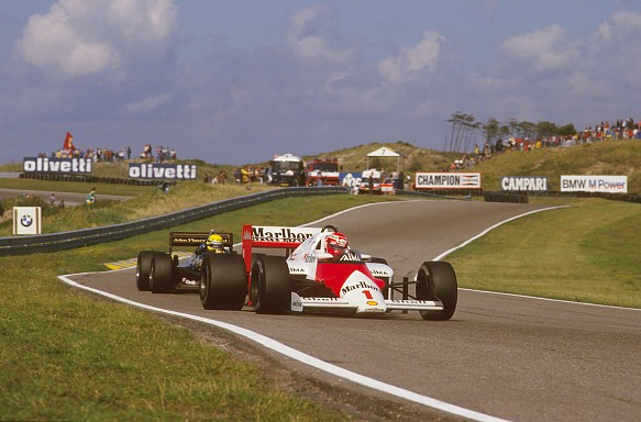 Lauda Senna Zandvoort F1 1985 Lauda Senna Zandvoort F1 1985