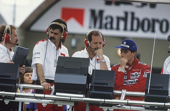 Oatley Murray Dennis Senna McLaren F1 1988 Oatley Murray Dennis Senna McLaren F1 1988