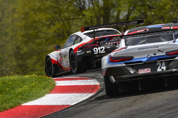 CORE Porsche #912 and RLL BMW #24 IMSA CORE Porsche #912 and RLL BMW #24 IMSA