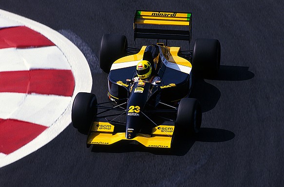 Christian Fittipaldi Minardi French Grand Prix 1992 Christian Fittipaldi Minardi French Grand Prix 1992
