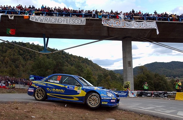 Stephane Sarrazin, 2004 Rally Catalunya Stephane Sarrazin, 2004 Rally Catalunya