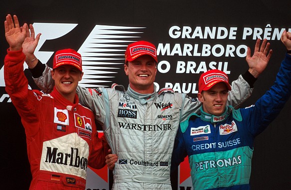 2001 Brazilian Grand Prix podium 2001 Brazilian Grand Prix podium