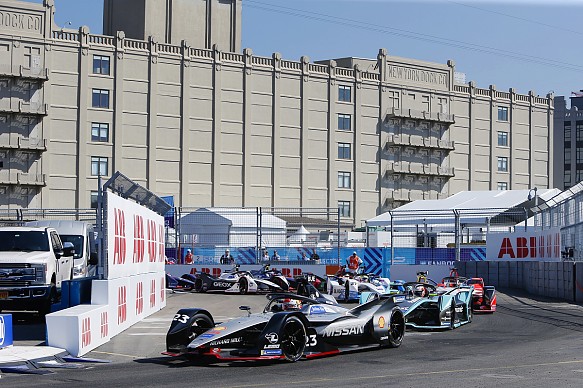 Sebastian Buemi Nissan Formula E New York 2019 Sebastian Buemi Nissan Formula E New York 2019
