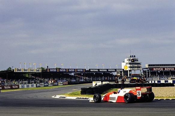 Erik Comas 1990 Silverstone F3000 Erik Comas 1990 Silverstone F3000