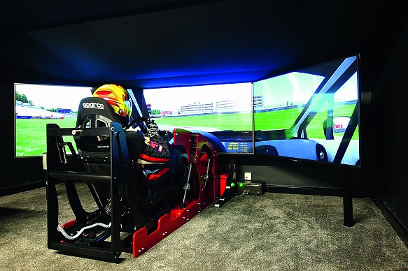 Tom Ingram Speedworks simulator Tom Ingram Speedworks simulator
