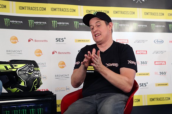 John McGuinness Isle of Man TT launch 2019 John McGuinness Isle of Man TT launch 2019