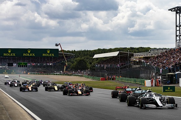 British Grand Prix 2019 start British Grand Prix 2019 start