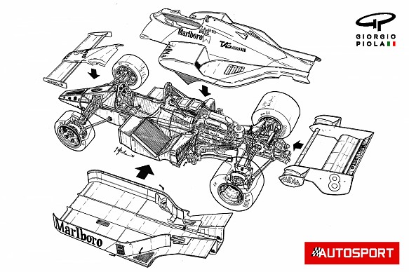 Lauda McLaren Porsche 1984 Piola Lauda McLaren Porsche 1984 Piola