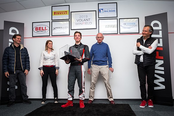 Jules Mettetal Volant Winfield winner 2019 Jules Mettetal Volant Winfield winner 2019