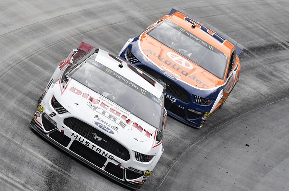 Brad Keselowski Joey Logano Bristol 2019 Brad Keselowski Joey Logano Bristol 2019