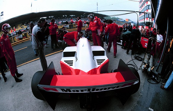 Tim Wright McLaren 1986 Italian Grand Prix Tim Wright McLaren 1986 Italian Grand Prix