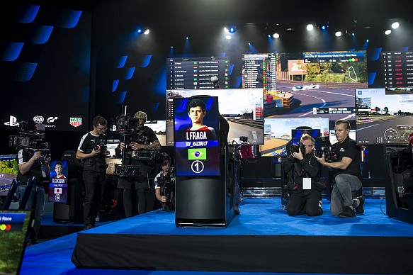 Igor Fraga FIA GT Esports 2018 winner Igor Fraga FIA GT Esports 2018 winner