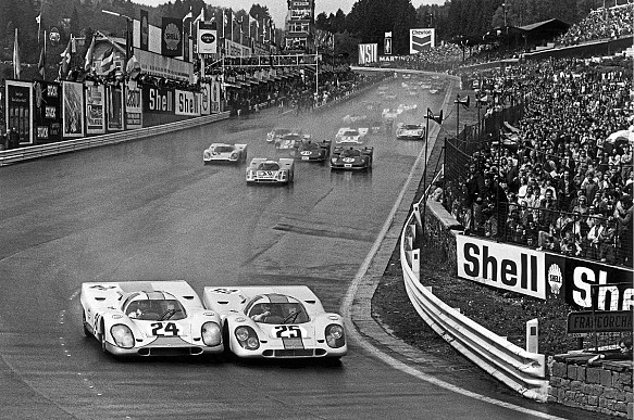 1970 Spa 1000km start Porsche 917 1970 Spa 1000km start Porsche 917