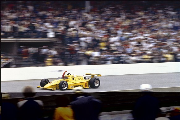 Rick Mears wins Indy 500 1984 Rick Mears wins Indy 500 1984