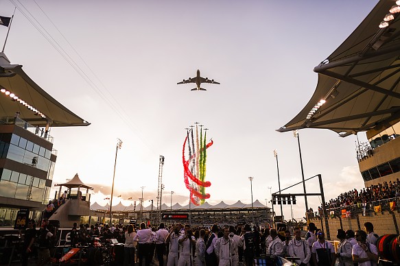 Abu Dhabi F1 atmosphere Abu Dhabi F1 atmosphere