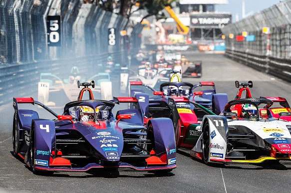 Robin Frijns Lucas Di Grassi Formula E Monaco 2019 Robin Frijns Lucas Di Grassi Formula E Monaco 2019