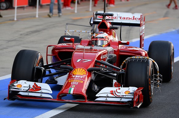 Jules Bianchi Ferrari test 2014 Jules Bianchi Ferrari test 2014