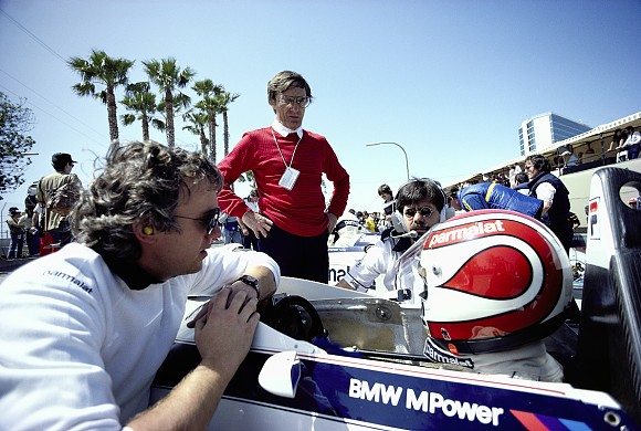 Charlie Whiting Bernie Ecclestone Nelson Piquet 1983 Charlie Whiting Bernie Ecclestone Nelson Piquet 1983
