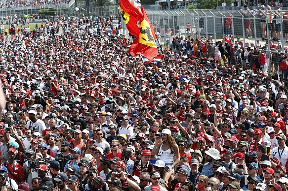 F1 fans Canada 2017 F1 fans Canada 2017