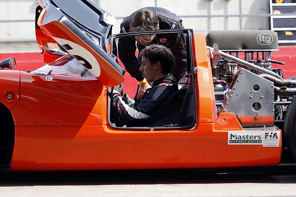 Ben Anderson Lola T70 Donington 2018 Ebrey Ben Anderson Lola T70 Donington 2018 Ebrey