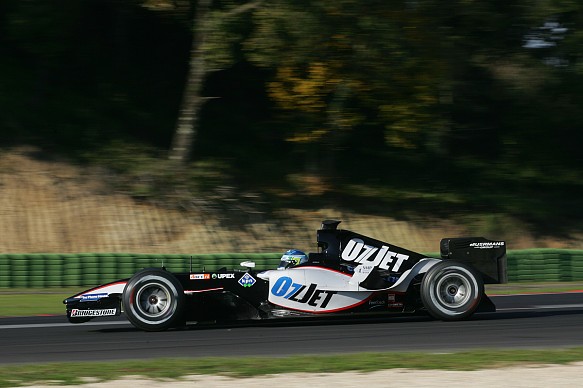 Chanoch Nissany Minardi F1 testing 2005 Chanoch Nissany Minardi F1 testing 2005