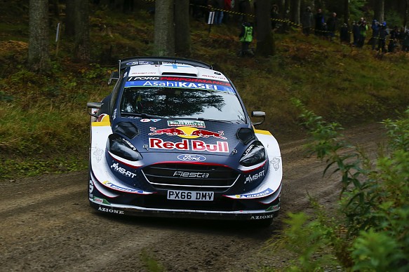 Teemu Suninen 2018 WRC Rally GB Teemu Suninen 2018 WRC Rally GB