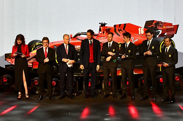 Ferrari 2020 F1 car launch Ferrari 2020 F1 car launch