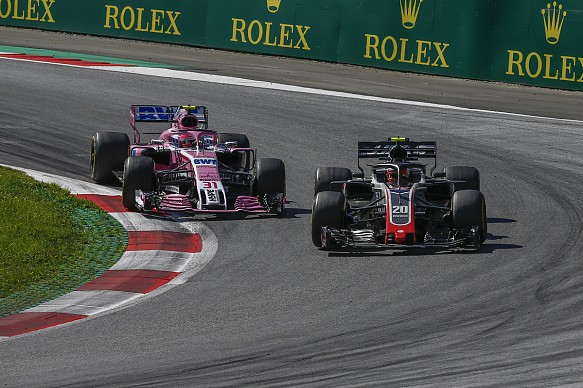 Force India and Haas, 2018 Austrian Grand Prix Force India and Haas, 2018 Austrian Grand Prix