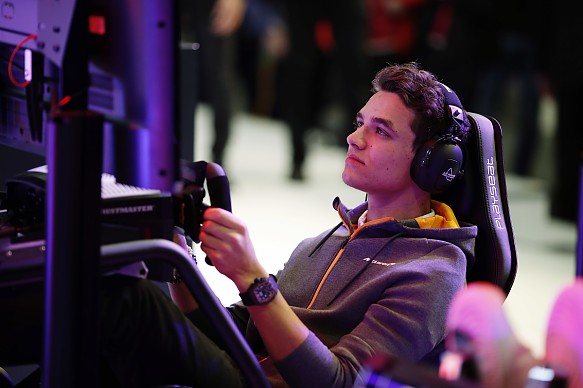Lando Norris Motorsport Games Autosport International 2020 Lando Norris Motorsport Games Autosport International 2020