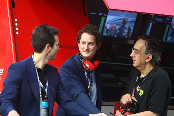 John Elkann Sergio Marchionne John Elkann Sergio Marchionne